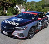 Holden Commodore parked on the road side