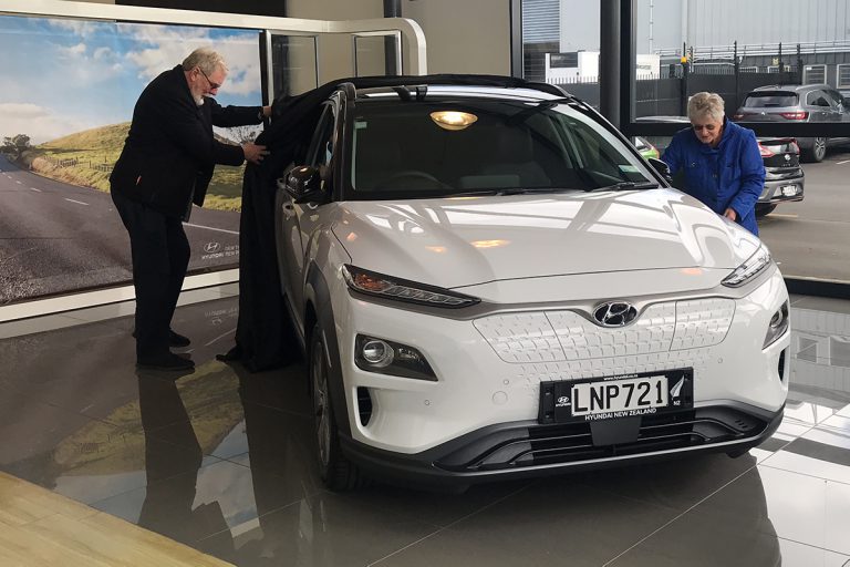 Testing the Kona Electric Vehicle Wellington Car Dealership
