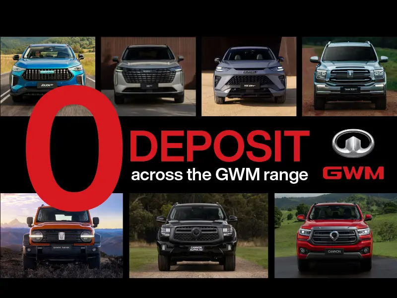 BFS-Offer-Thumbnail-800x600-GWM-Zero-Deposit-Finance Vehicle Offers